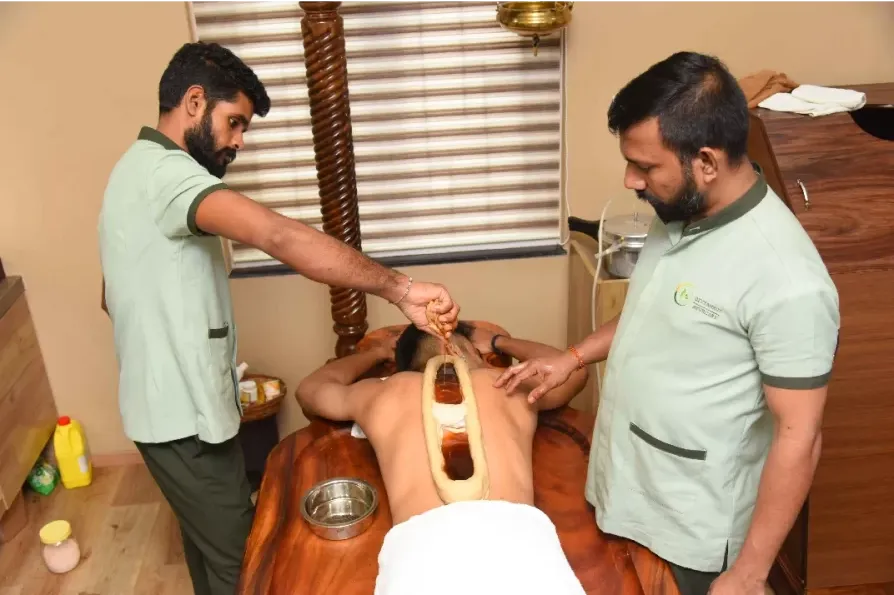 Prishta Vasti Therapy